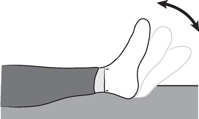 Illustration of ankle pumps